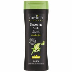 Żel pod prysznic dla mężczyzn Melica Organic Sport 2 w 1, 250ml