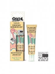 Floslek VEGE LIP CARE Cukrowy scrub do ust bezstresowy limonkowy 14 g