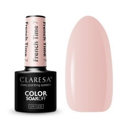 CLARESA Lakier hybrydowy do paznokci FRENCH TIME - 7  5g