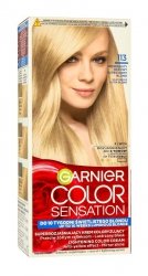 Garnier Color Sensation Krem koloryzujący 113 Beige Ultra Blond- Jedwabisty Beżowy Superjasny Blond 1op.