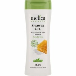 Żel pod prysznic z miodem i mlekiem, Melica Organic, 250ml