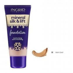 Ingrid Podkład mineralny Silk & Lift nr 032 Warm Sand