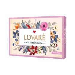 Zestaw herbat „Great Partea Collection” Lovare, (18 smaków 90 torebek)