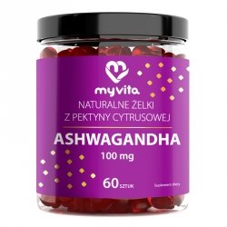 Ashwagandha Naturalne Żelki, MyVita