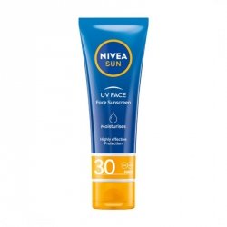 NIVEA SUN Facial Sunscreen Lekki krem nawilżający do twarzy SPF30 50 ml