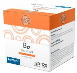 LIPOCAPS B12 Липосомальный витамин B12, 120 капсул