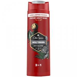 OLD SPICE Wolfthorn Żel pod prysznic i szampon dla mężczyzn 3w1 400 ml 