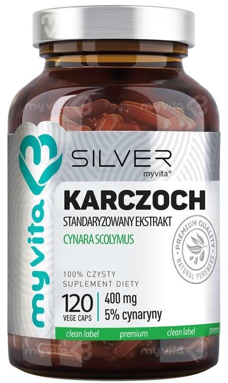 Artichoke 400 mg SILVER PURE 100%, MyVita
