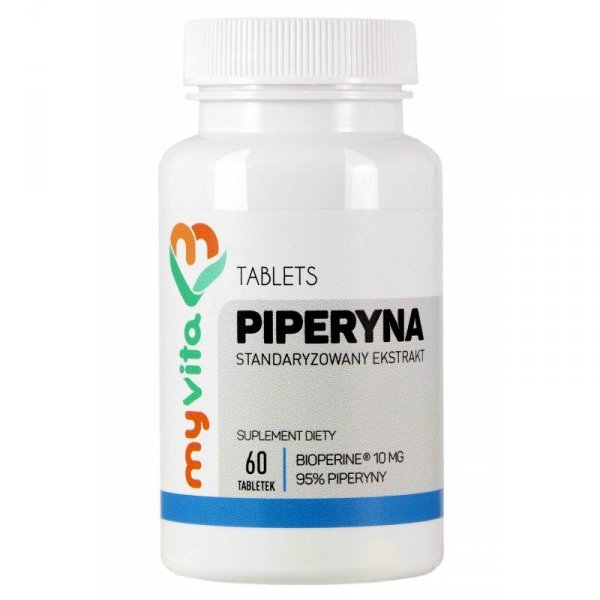 Piperine (Bioperine), Tablets, Myvita
