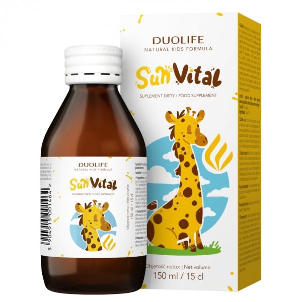 SunVital Natural KIDS Formula, Duolife, Vitamins &amp; Minerals for Children