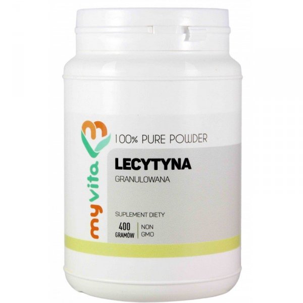 Lecytyna w Proszku Granulowana NON-GMO, Myvita