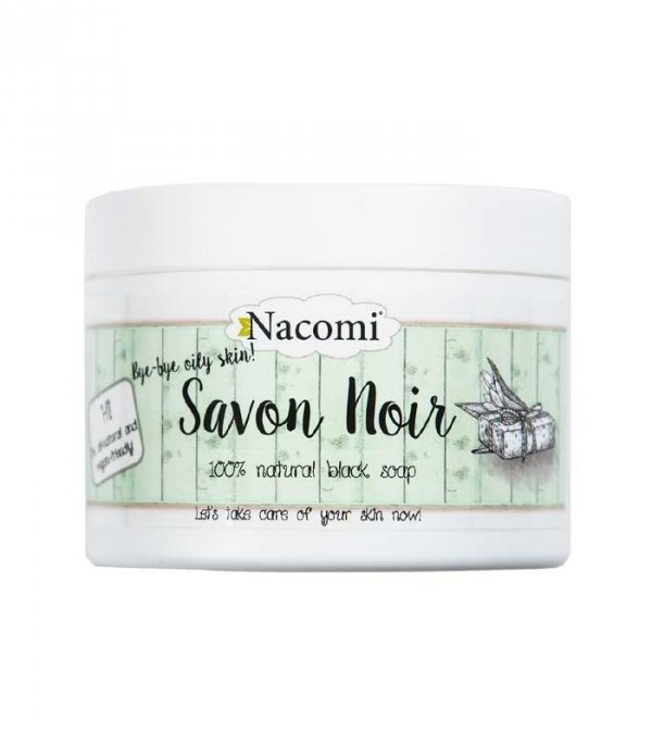 Nacomi Savon Noir Natural Black Soap, 120g