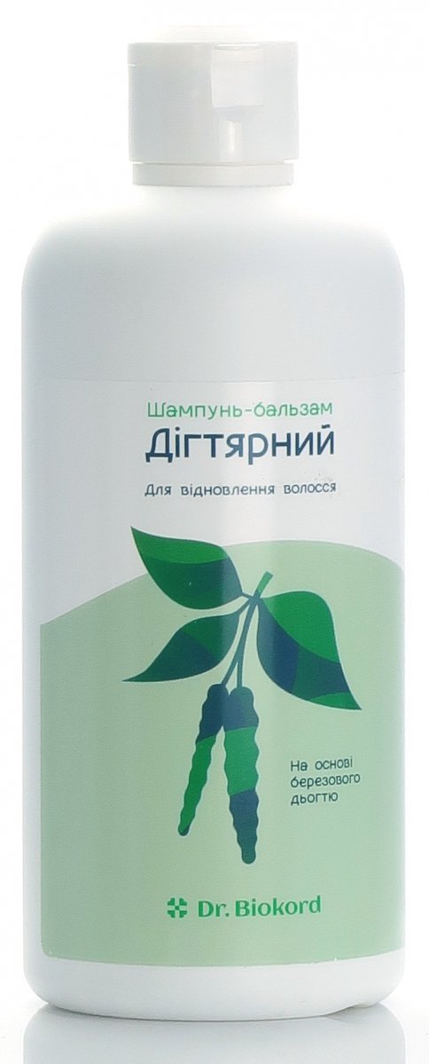 Dr.Biokord Birch Tar Shampoo, 100% Natural, 500ml