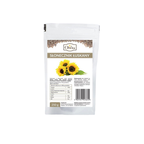 Shelled Sunflower Seeds, Olvita, 250g
