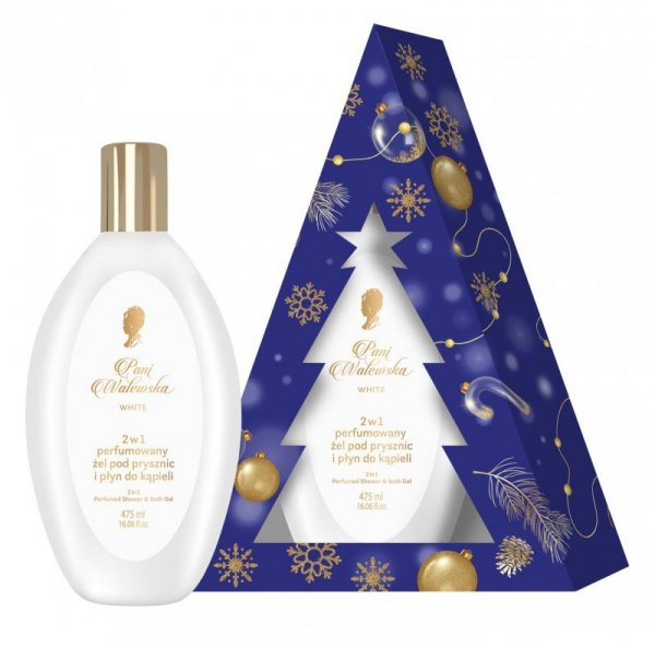 PANI WALEWSKA Choinka 2w1 Perfumowany żel pod prysznic i płyn do kąpieli White, 475ml