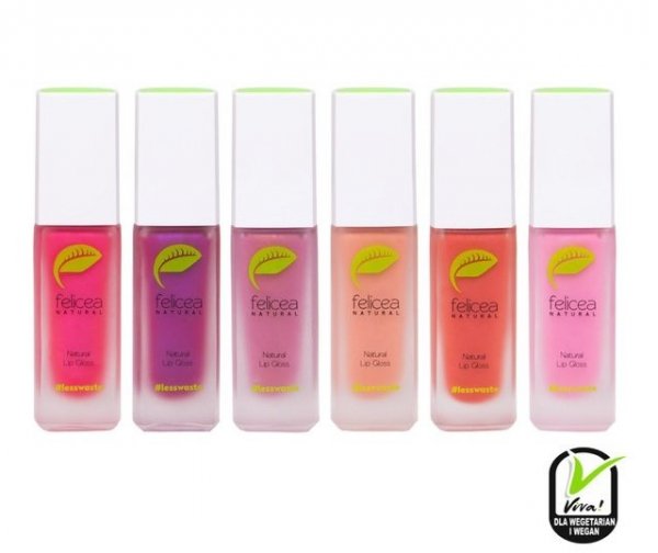 Naturalny Błyszczyk do Ust, 32 Piwonia, Felicea