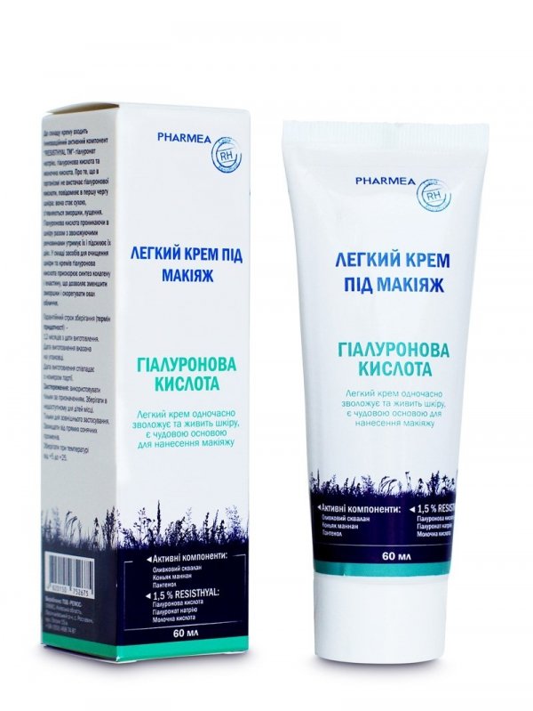 Light Makeup Cream with Hyaluronic Acid, Pharmea