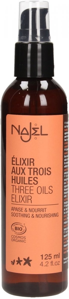 Three oil elixir Soothing &amp; nourishing, Body &amp; hair, Najel
