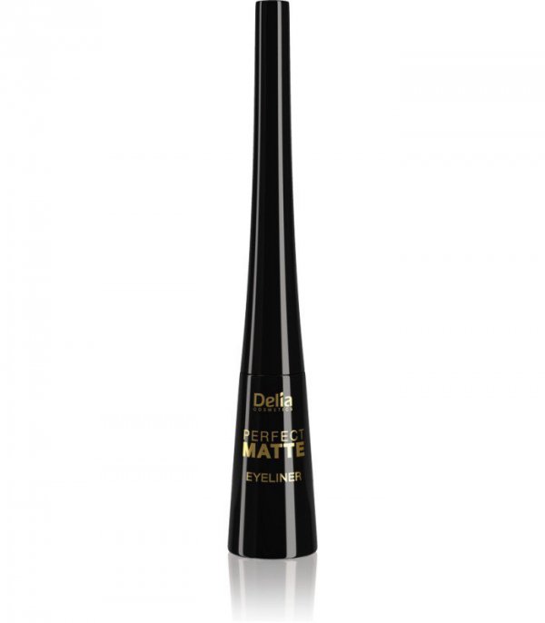 Delia Cosmetics Shape Master Eyeliner matowy w płynie PERFECT MATTE - Brown 4ml