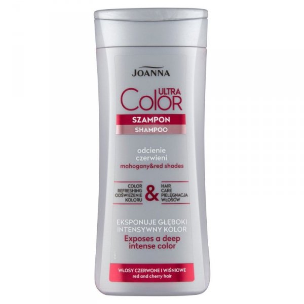 JOANNA Ultra Color Szampon - odcienie czerwieni 200 ml