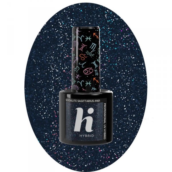 HI HYBRID Lakier hybrydowy Zodiac #461 Sodalite Sagittarius 5ml