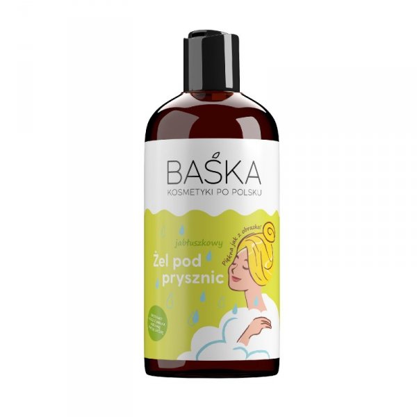 BAŚKA Kosmetyki Po Polsku Jabłuszkowy Żel pod prysznic 500ml