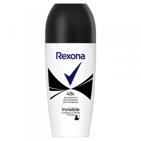 REXONA Invisible Black & White Antyperspirant damski w kulce 50 ml