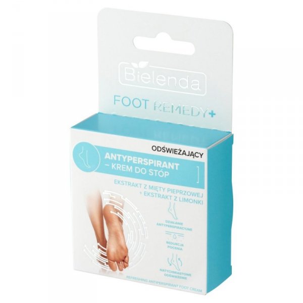 BIELENDA FOOT REMEDY+ Antyperspirant-Krem do stóp odświeżający 50ml