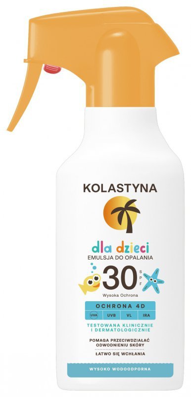 KOLASTYNA Emulsja do opalania dla dzieci SPF30  200ml