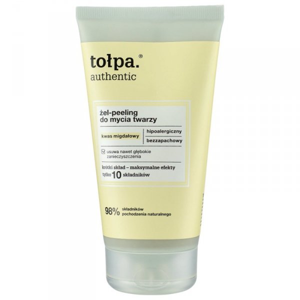 TOŁPA Authentic Żel - peeling do mycia twarzy  150 ml