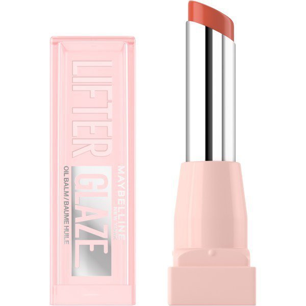 MAYBELLINE Lifter Glaze Pomadka - balsam olejkowy do ust nawilżający, 006 Caramel Glow 2,8 g