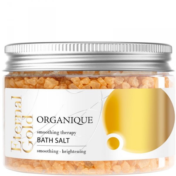 ORGANIQUE Eternal Gold Relaksująca sól do kąpieli 600 g