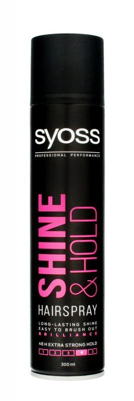 Schwarzkopf Syoss Shine & Hold Lakier do włosów nadający połysk extra mocny  300ml