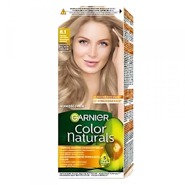 GARNIER Color Naturals Farba nr 8.1 - Popielaty Jasny Blond  1 op