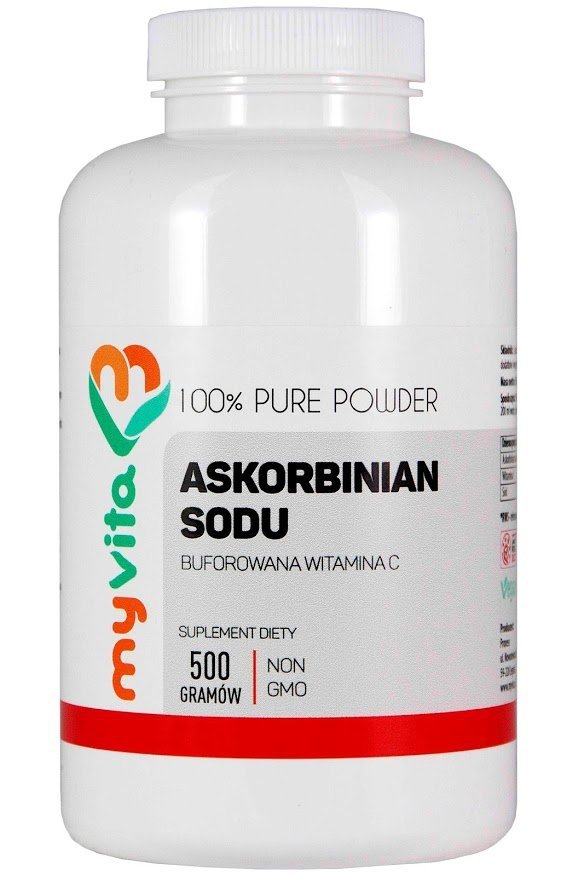 Sodium ascorbate, Buffered Vitamin C, Powder, MyVita