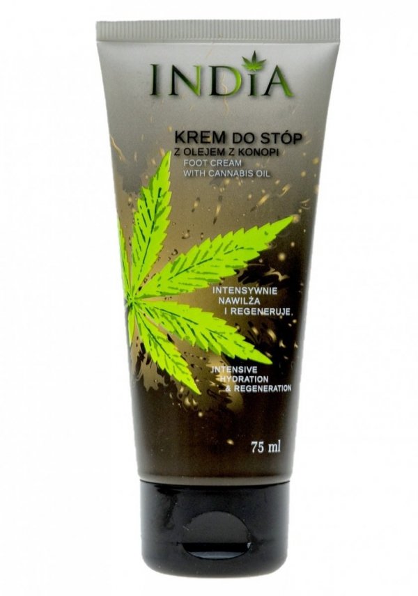 Foot Cream With Hemp Seed Oil, 75 ml