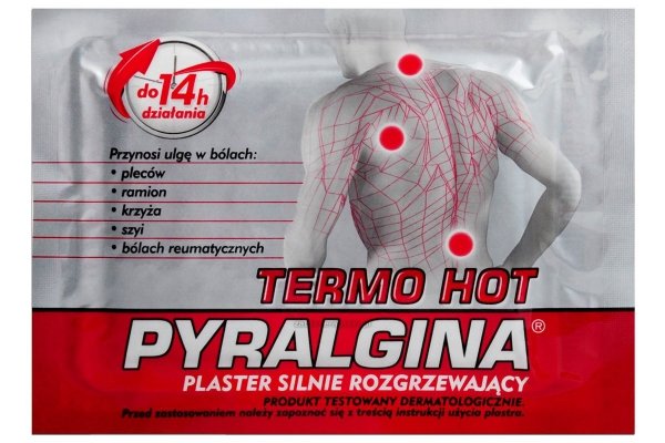 Plaster Rozgrzewający Pyralgina Termo Hot, 1 szt.