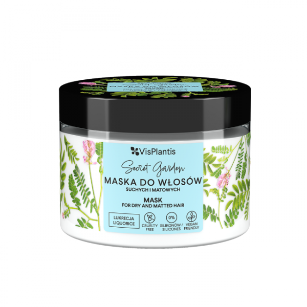 Licorice Mask for Dry and Dull Hair, Vis Plantis