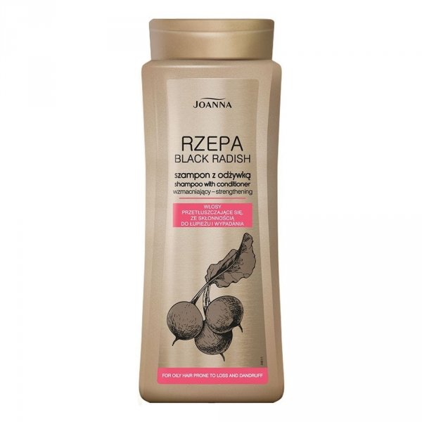 JOANNA Rzepa Szampon wzmacniający z odżywką do włosów przetłuszczających się 400 ml