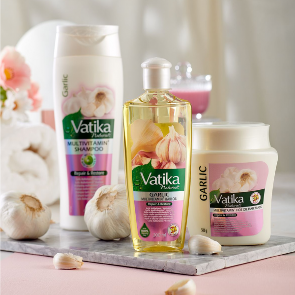 Garlic Hair Oil, Dabur Vatika, 200ml