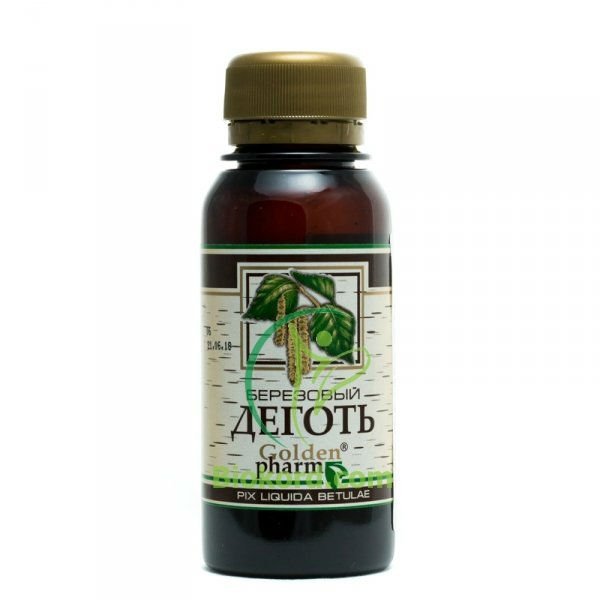 Pix Liquida Betulae Oleum Rusci, 80 g