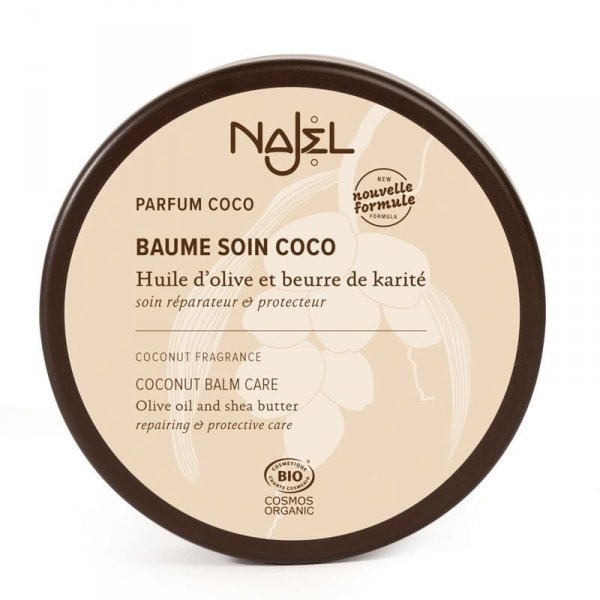 Repairing &amp; Protective Coconut Hair &amp; Body Balm, Najel, 100g