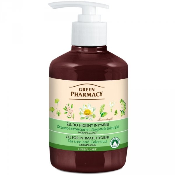 Intimate Hygiene Gel Tea Tree and Calendula, Green Pharmacy