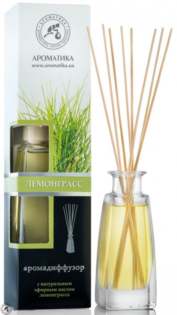 Aroma Diffuser, Reed Diffuser Lemongrass