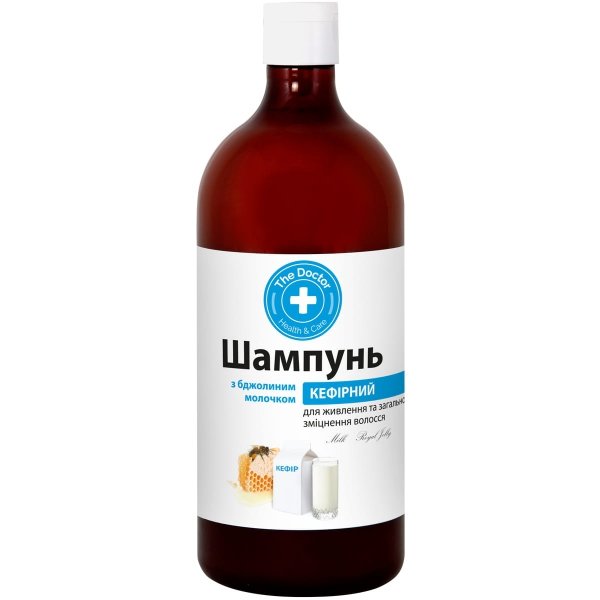 Odżywczy Szampon Kefir i Mleczko Pszczele, Domowy Doktor, 1000ml