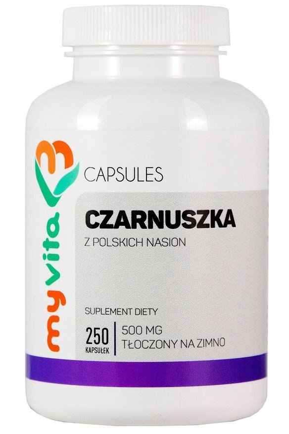 Olej z Czarnuszki Kapsułki, 500mg, MyVita