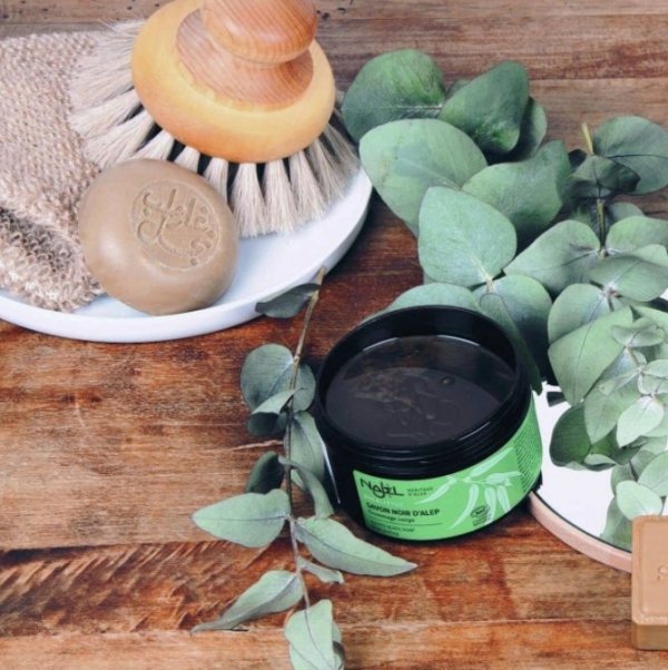Eucalyptus Aleppo Black Soap, Najel, 200ml