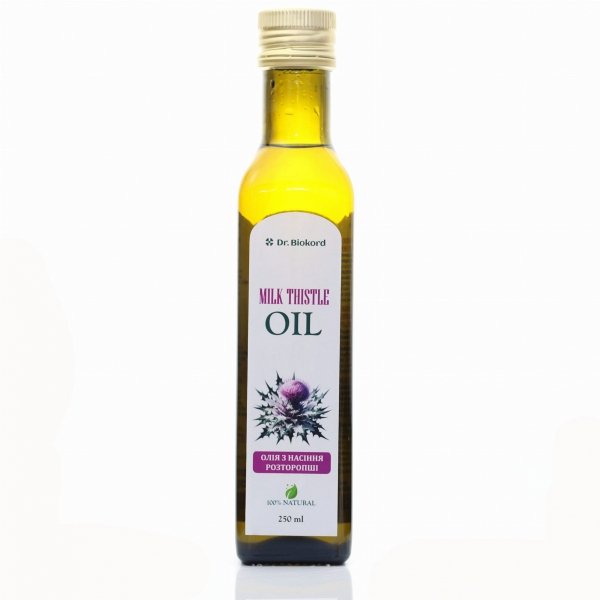 Milk Thistle Oil, Cold Pressed, Dr.Biokord, 250ml