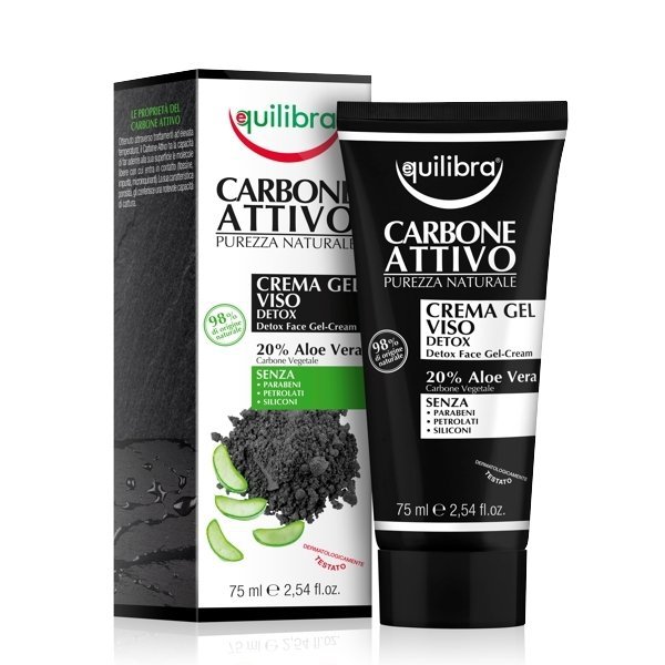 Active Carbon Cleansing Face Cream-Gel, Equilibra
