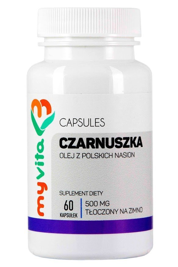 Olej z Czarnuszki Kapsułki, 500mg, MyVita